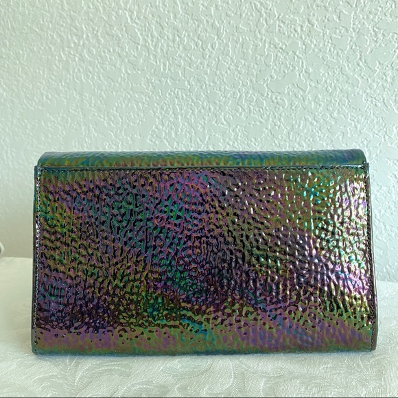 henri bendel iridescent leather chain strap bag - Picture 3 of 13